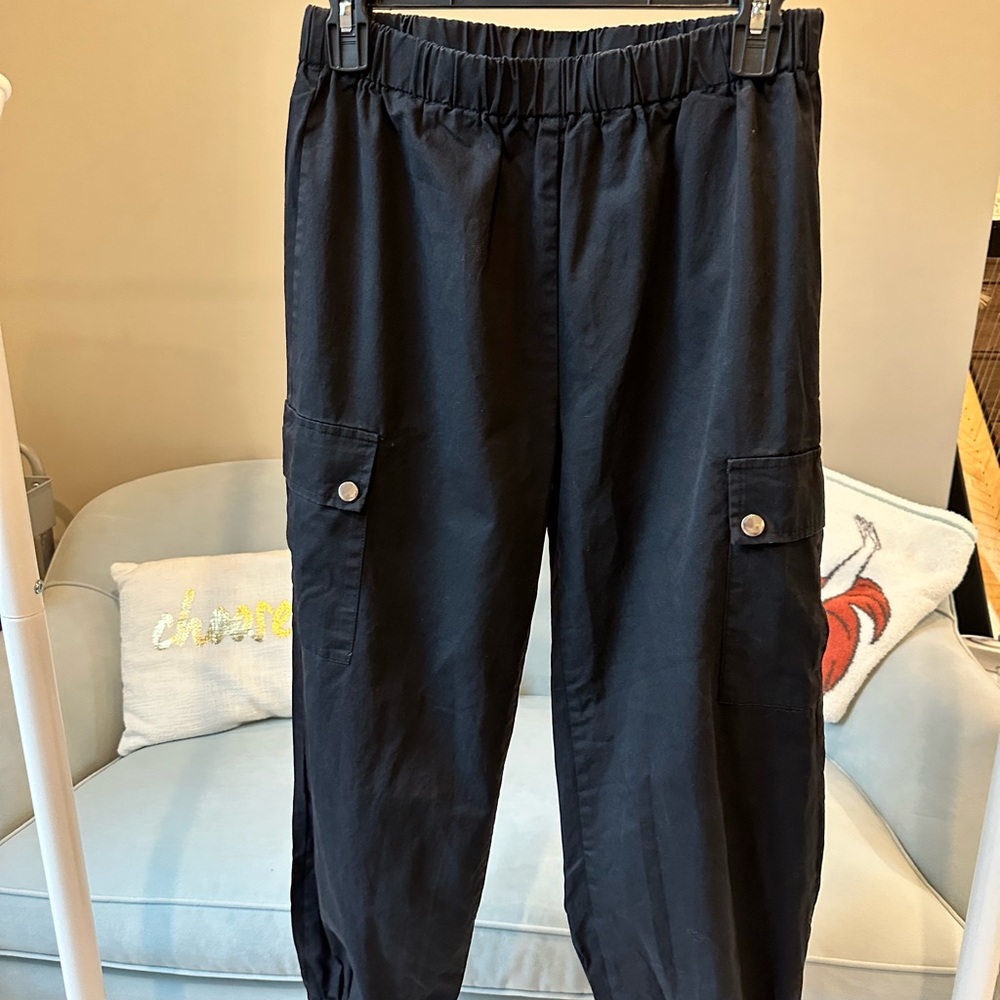 Black Cargo Pants